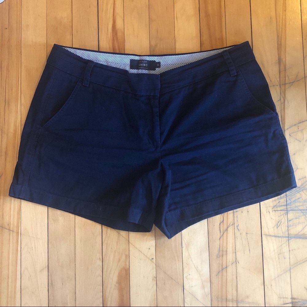 J. Crew Navy Chino Short